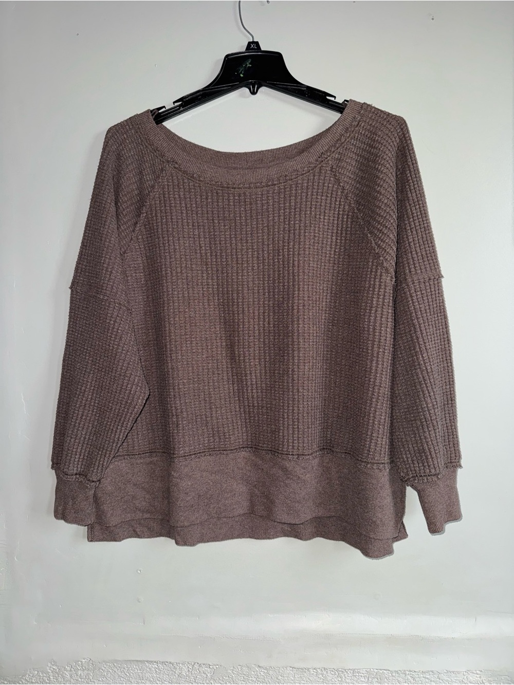 Cozy Waffle-Knit Women’s Sweater